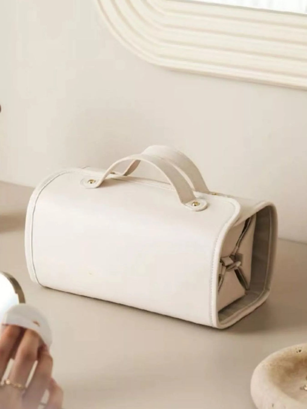 Top Handle Makeup Bag