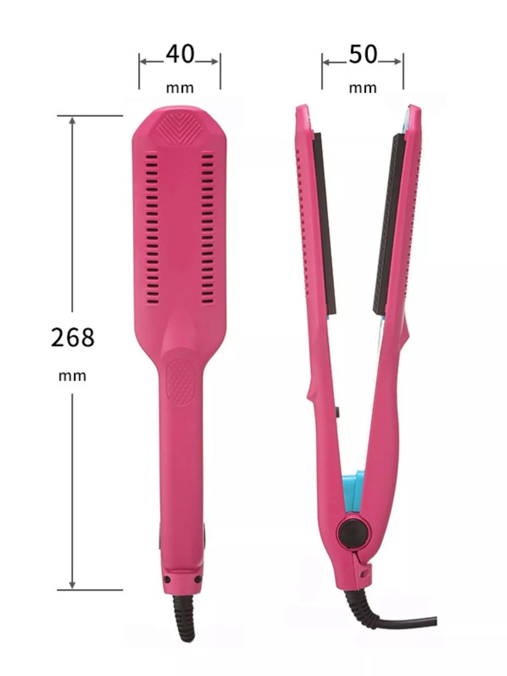 2-in-1 Curling & Straightening