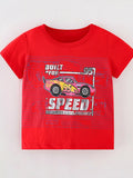 Children's Graphic Round Neck T-Shirt