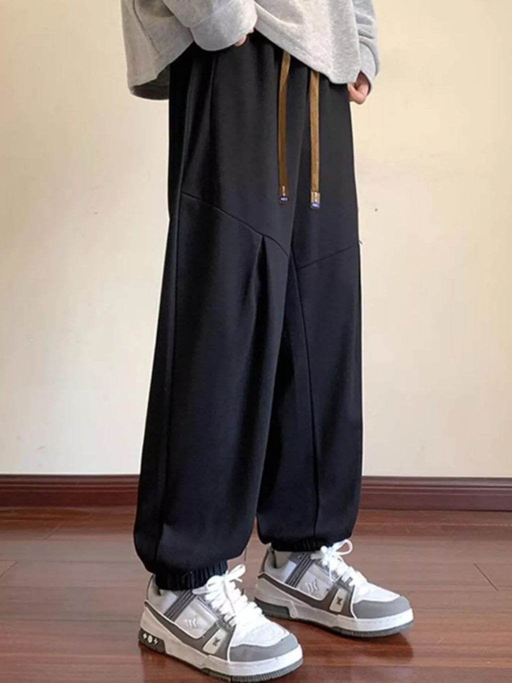 Men's Plus Size Drawstring Loose Fit Joggers