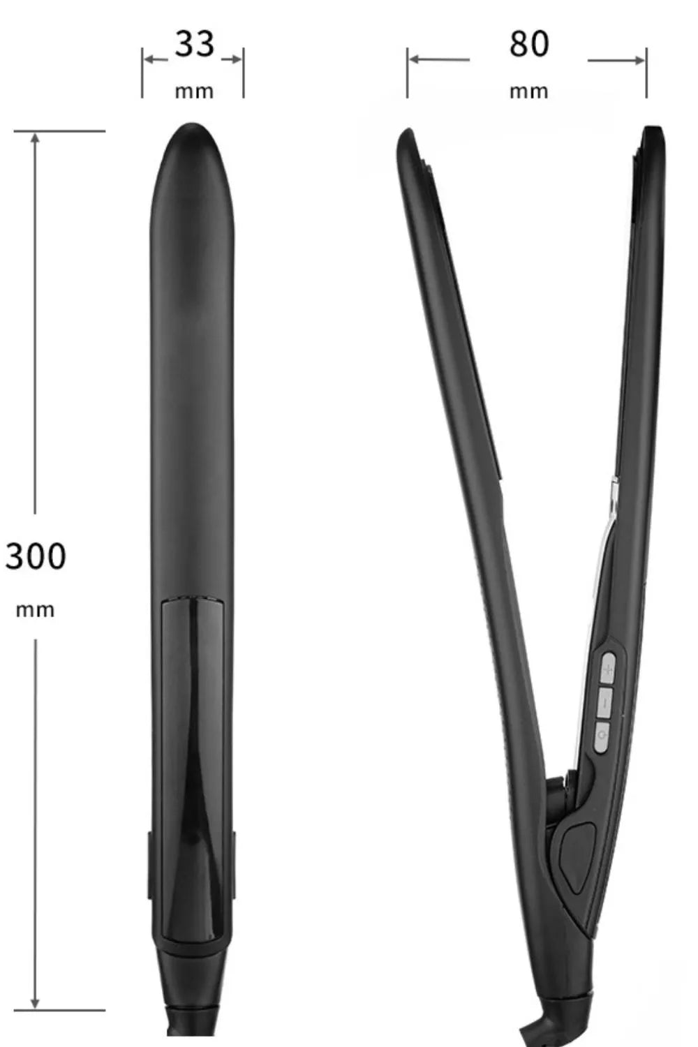 2-in-1 Curling & Straightening