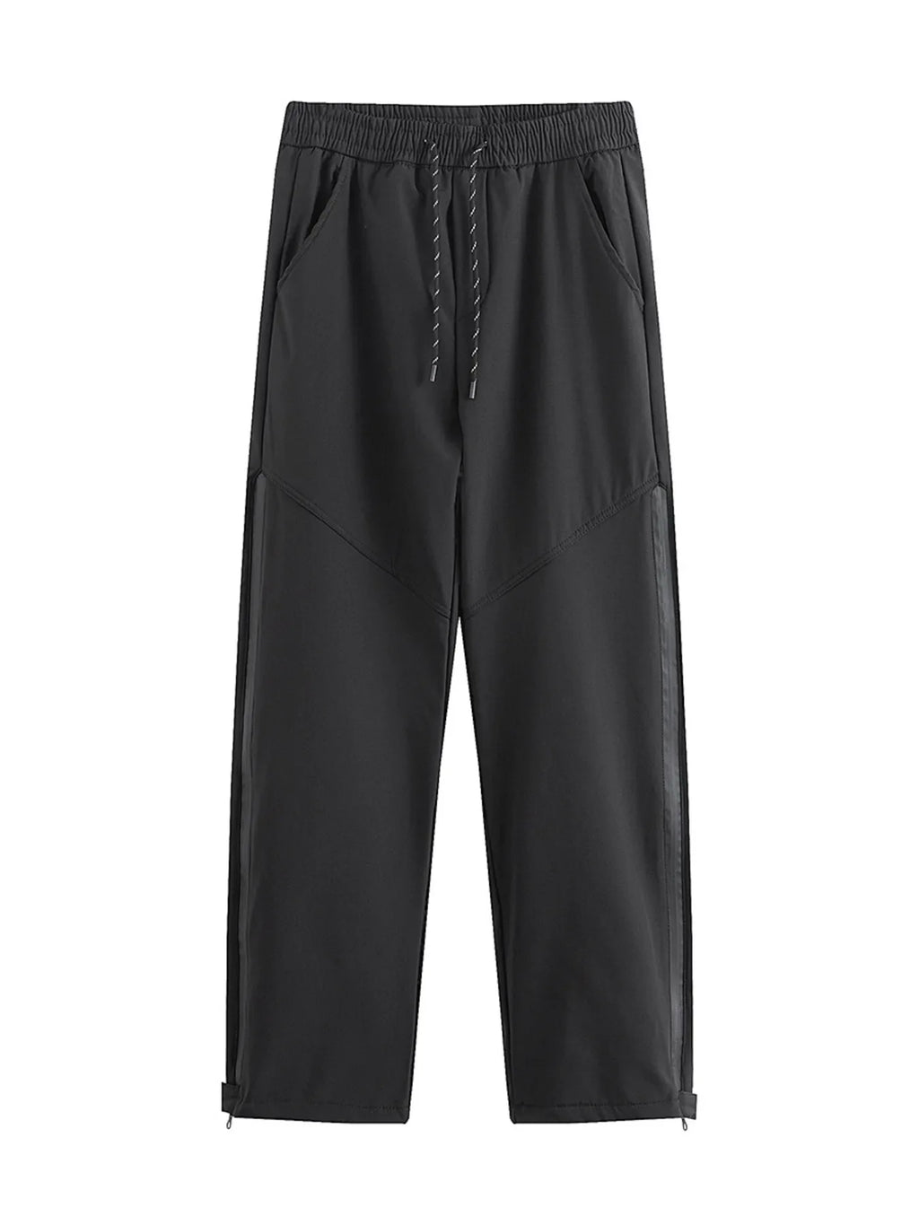 Men's Plus Size Drawstring Wide Leg Pants