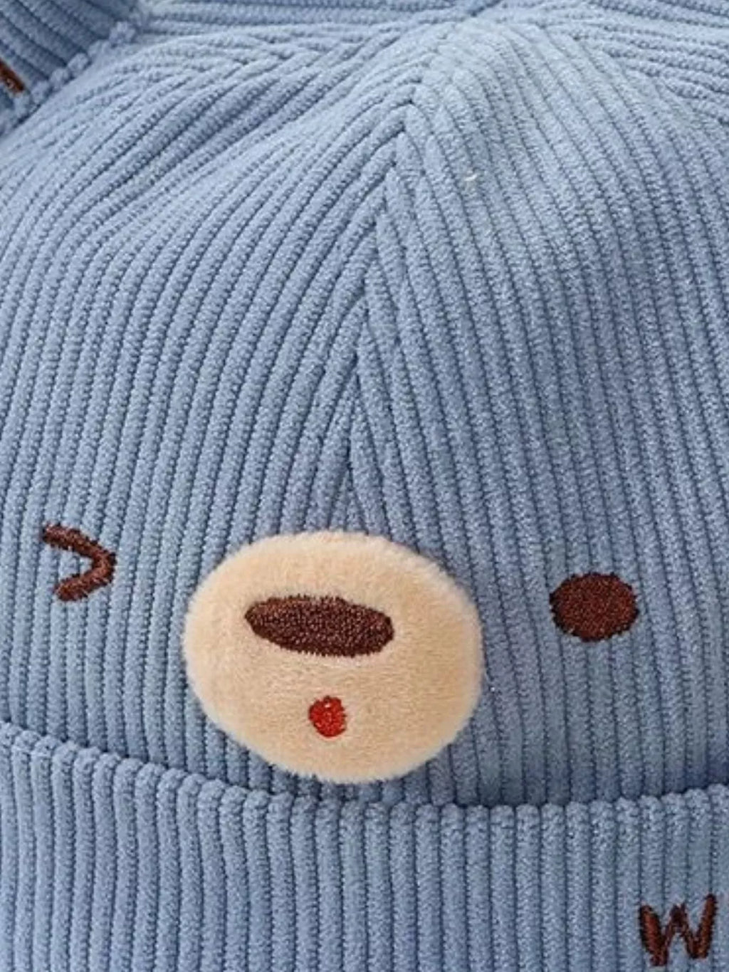 Children's Bear Ear Corduroy Hat