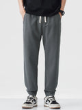 Men's Drawstring Joggers with Pockets