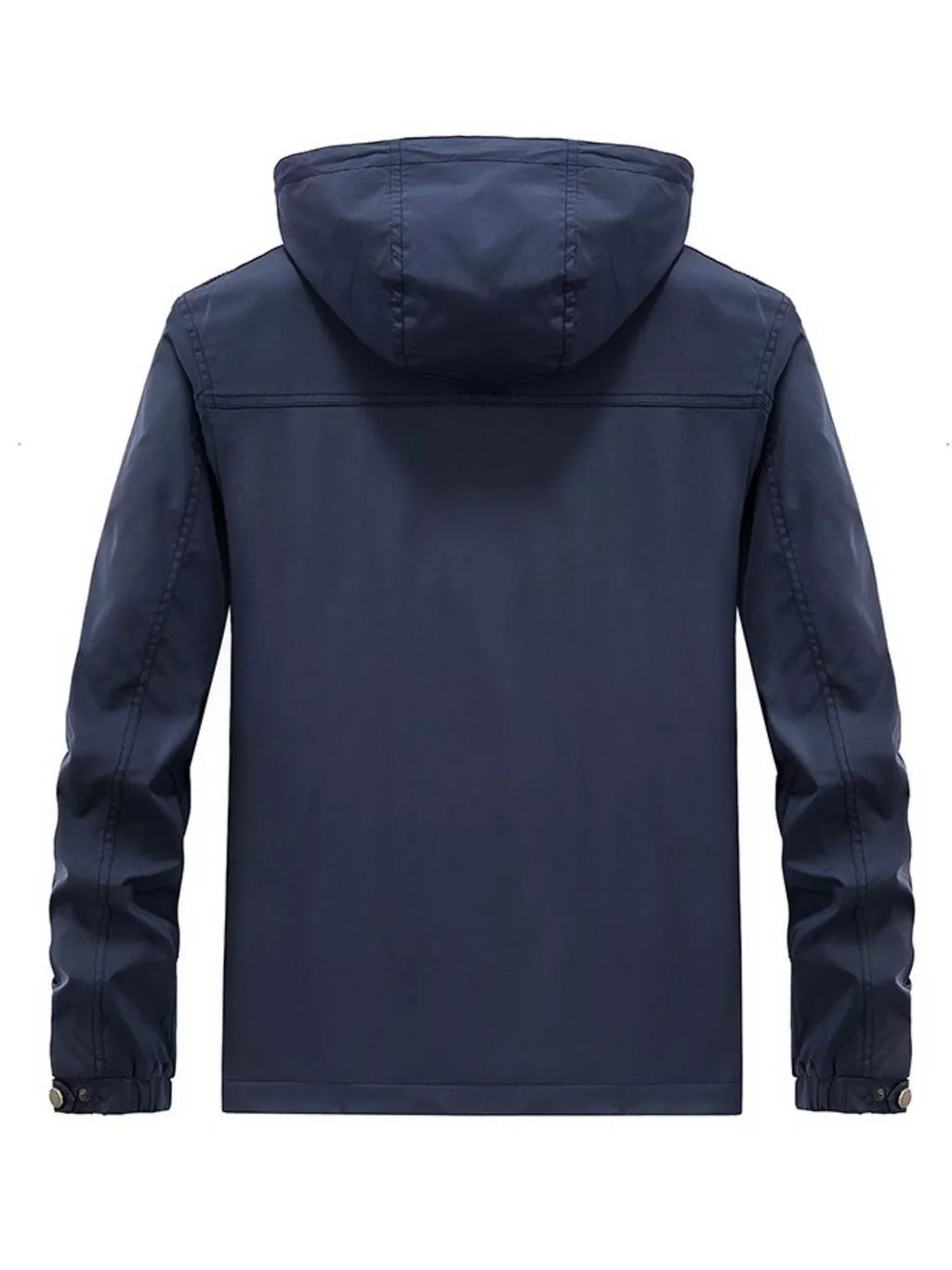Men's Plus Size Outdoor Windproof Hooded Jacket