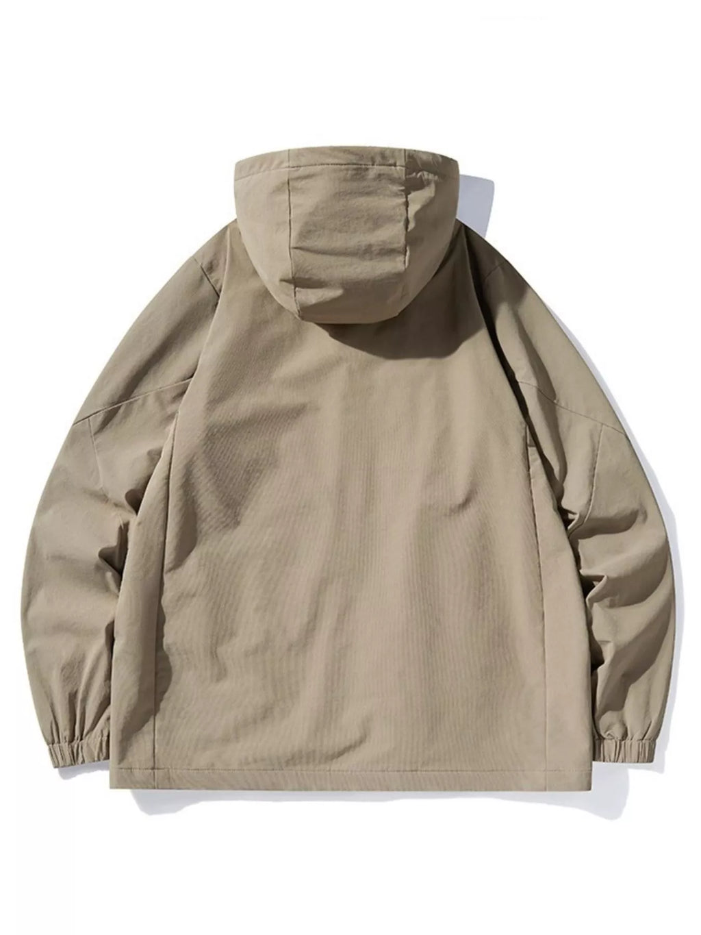 Men's Plus Size Zip Up Hooded Jacket