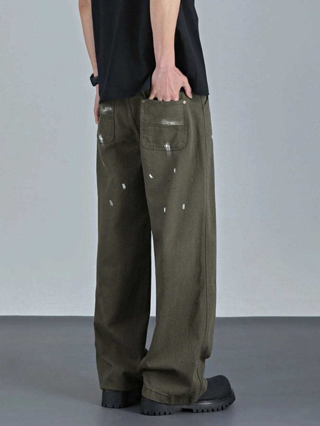 Men's Wide Leg Pants