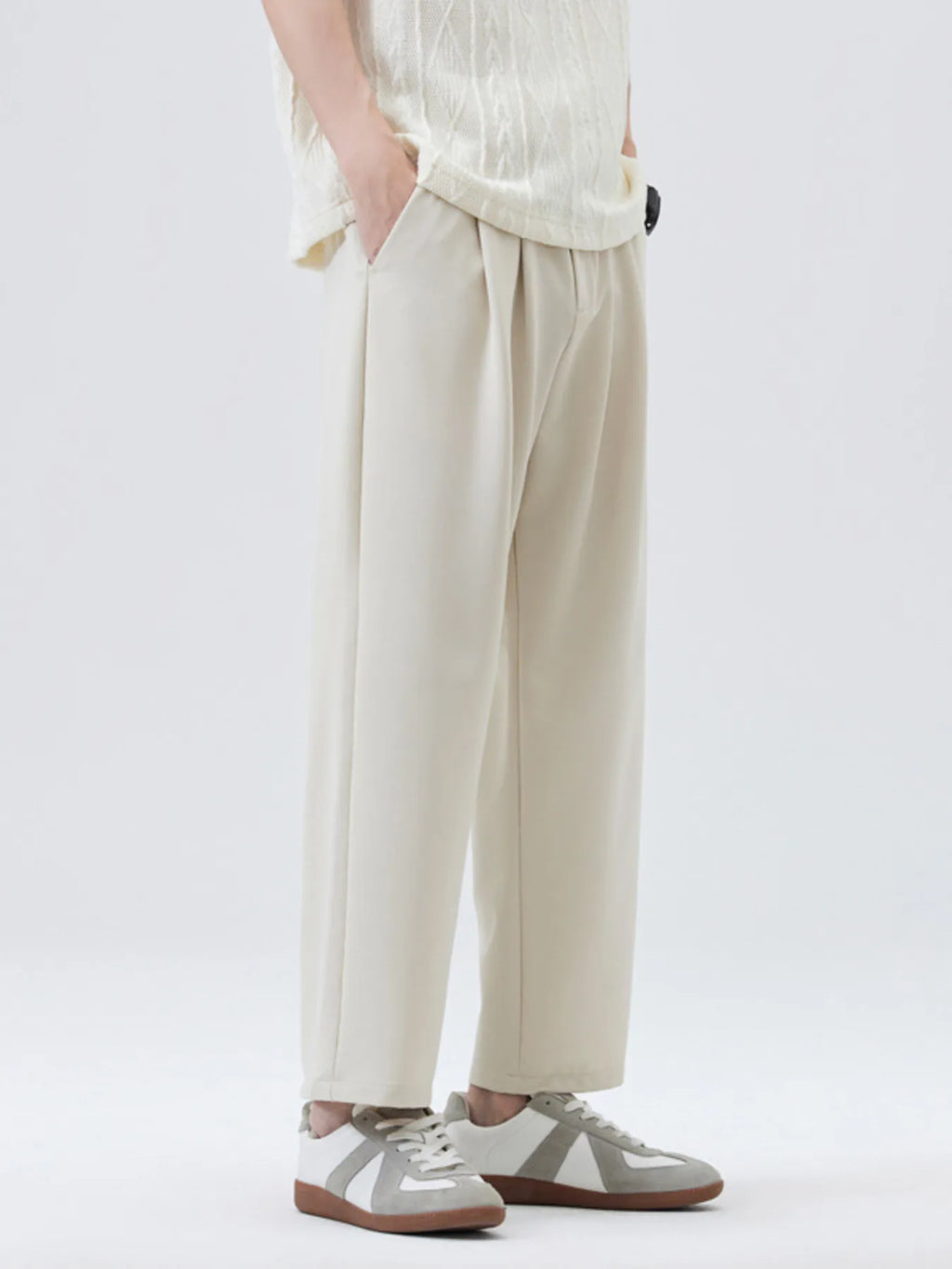 Men's Full Size Wide Leg Casual Pants Plus Size