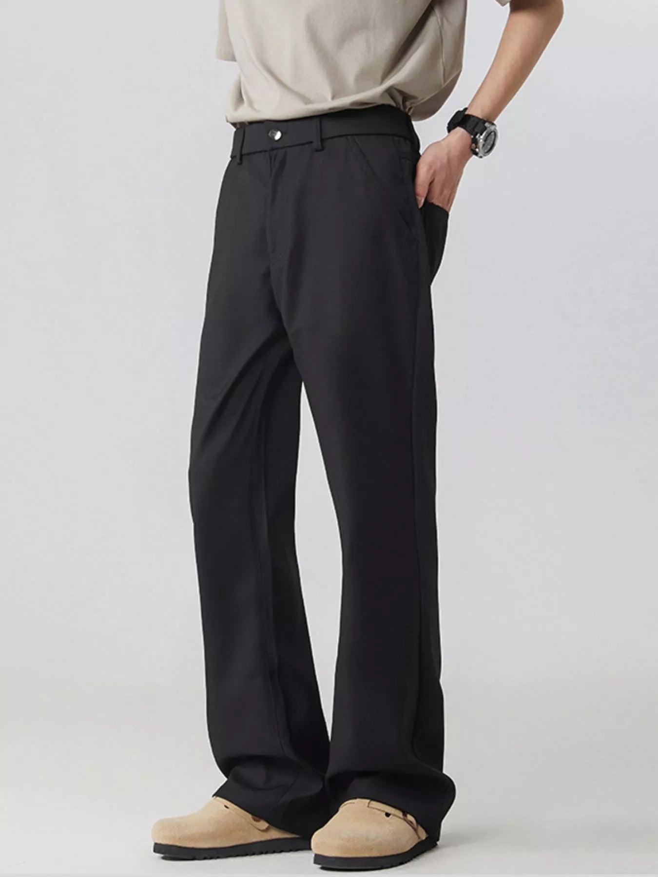 Men's Full Size Relaxed Fit Pants Plus Size