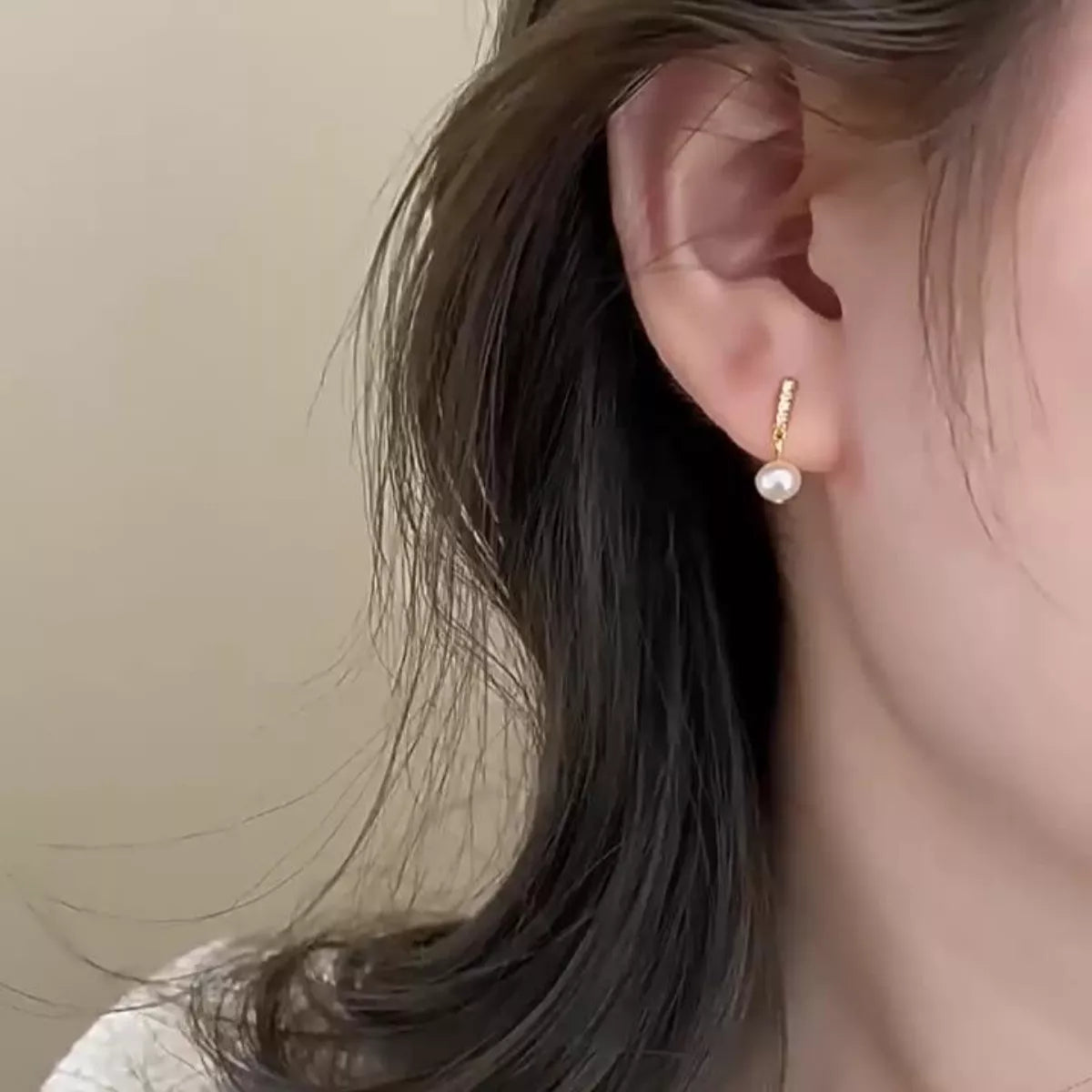 Pearl Drop Earrings