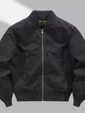 Men's Plus Size Zip Up Bomber Jacket