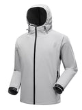 Men's Full Size Lightweight Hooded Windproof Outdoor Jacket Plus Size