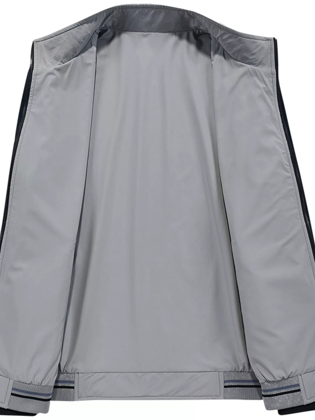 Men's Plus Size Lightweight Zip Up Jacket