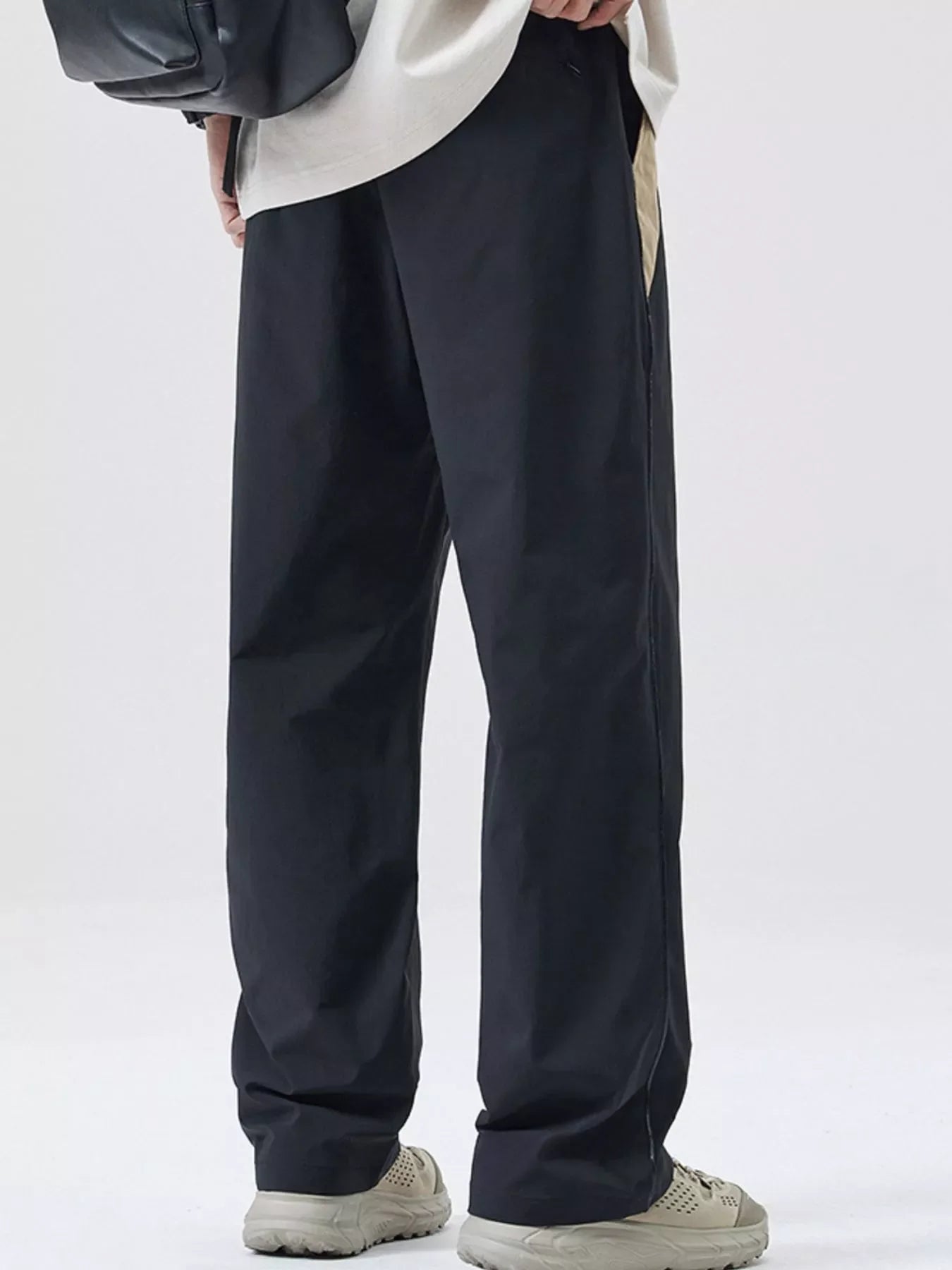 Men's Full Size Casual Loose Fit Drawstring Pants Plus Size