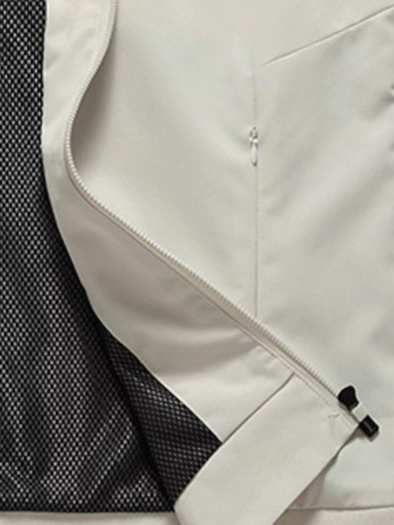 Men's Plus Size Zip Up Vest Coat