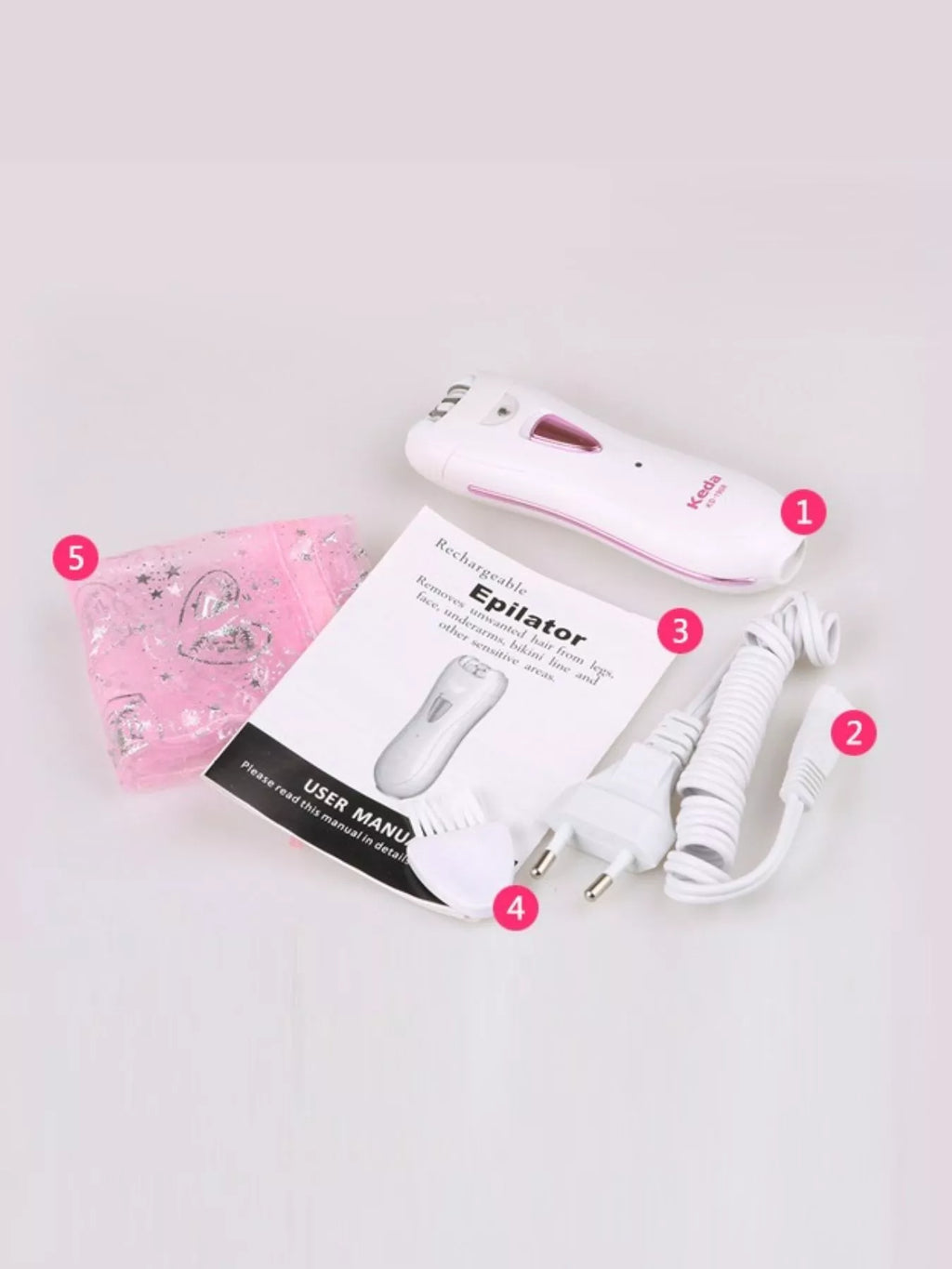 Rechargeable Hair Removal Epilator