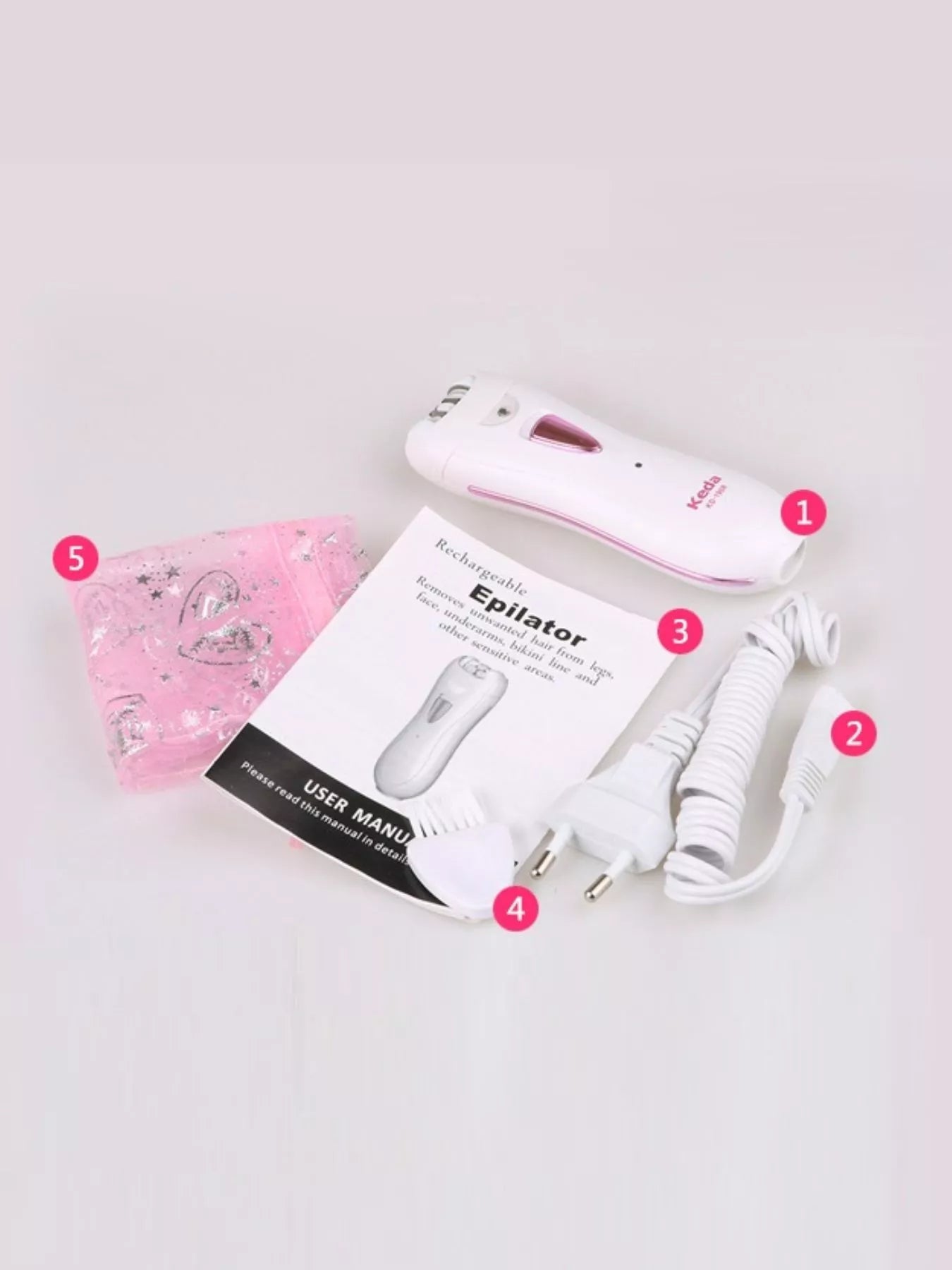 Rechargeable Hair Removal Epilator