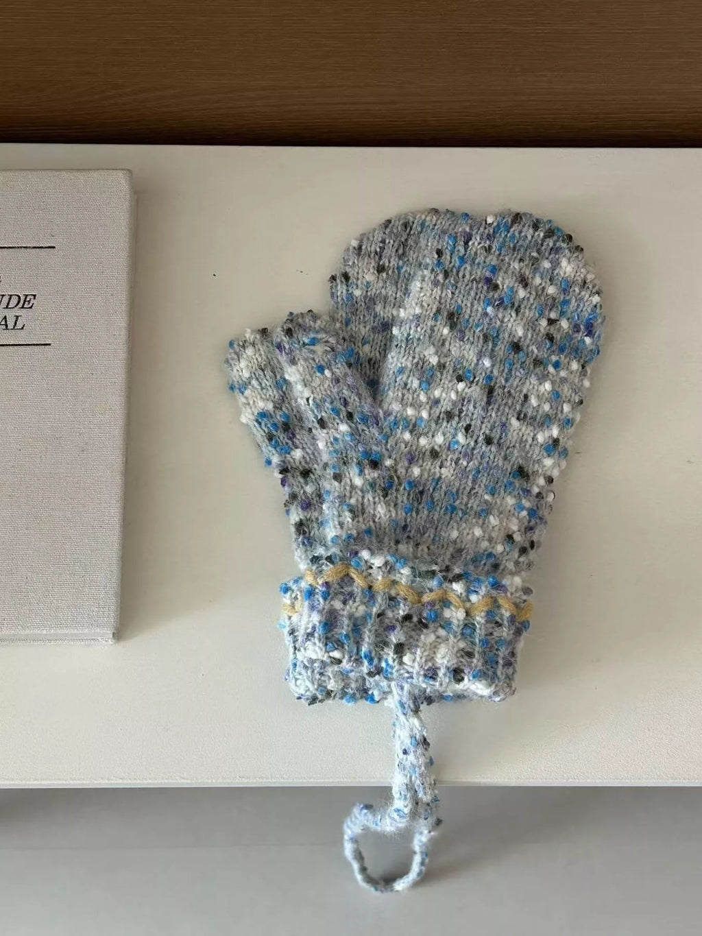Textured Warm Mittens