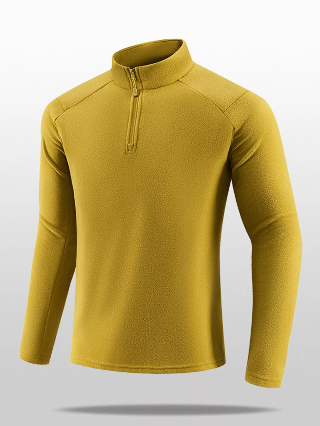 Men's Plus Size Comfortable Half-Zip Sweatshirt