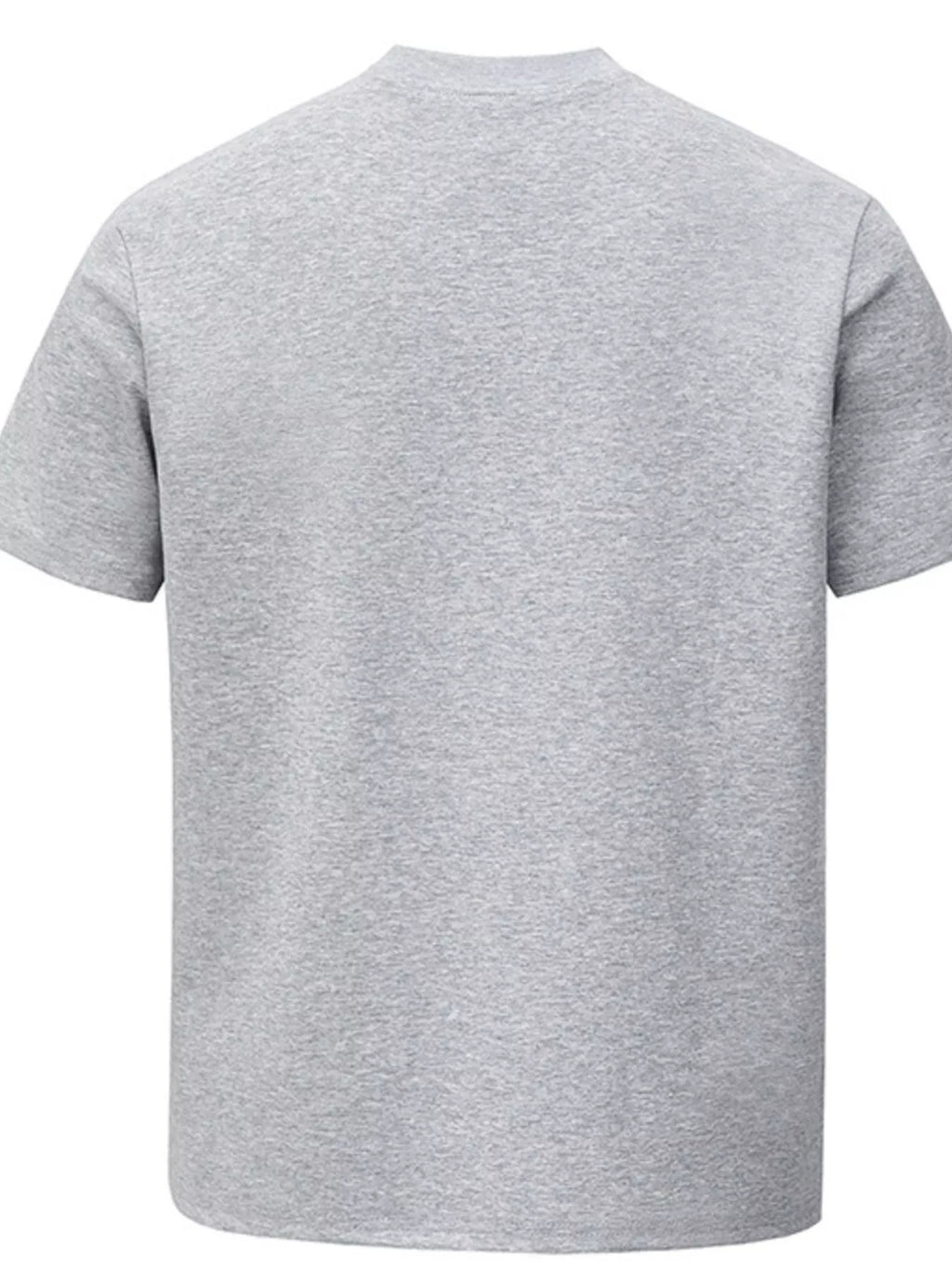 Men's Plus Size Classic Fit Round Neck T-Shirt