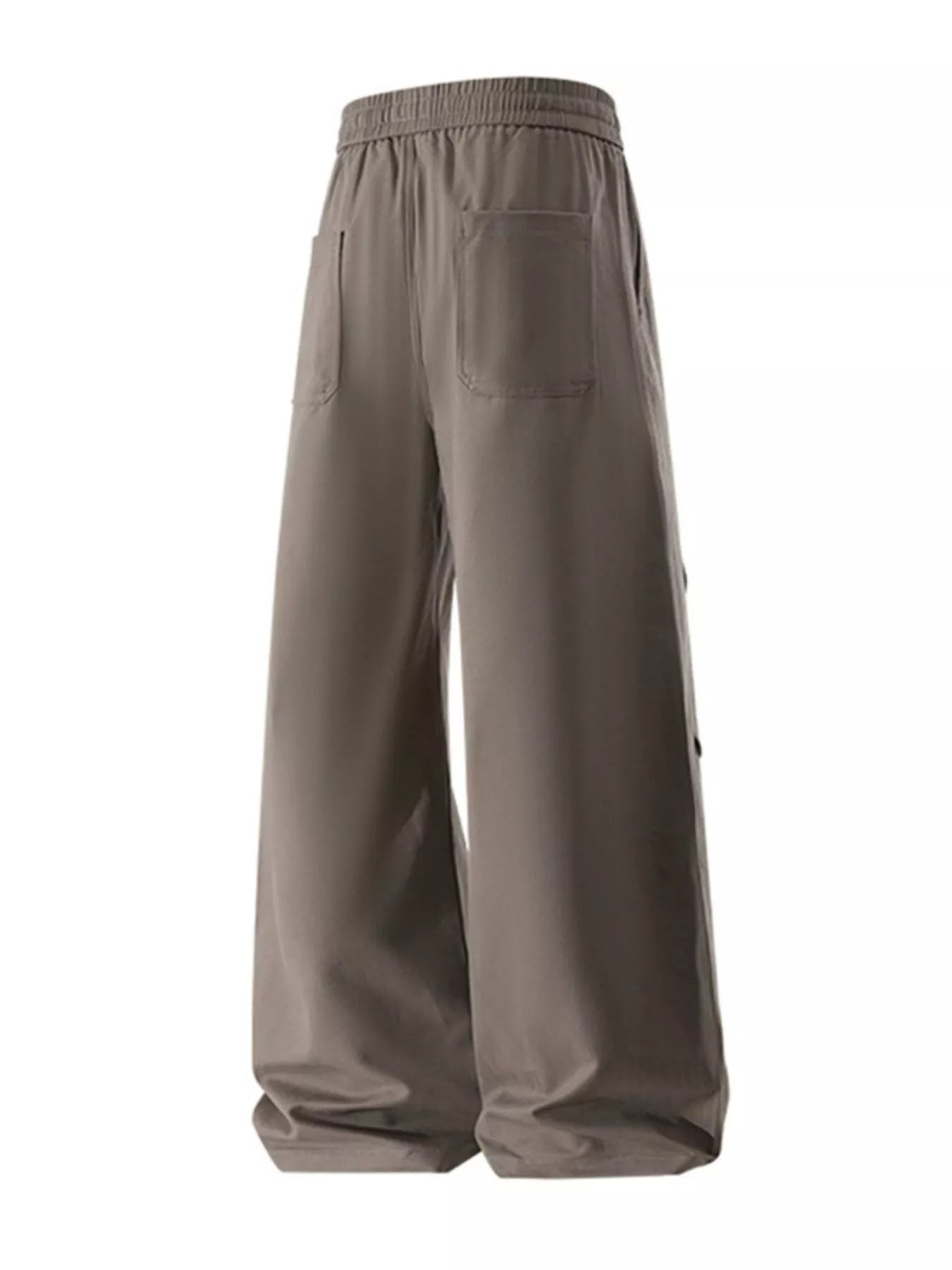 Men's Plus Size Wide Leg Casual Pants