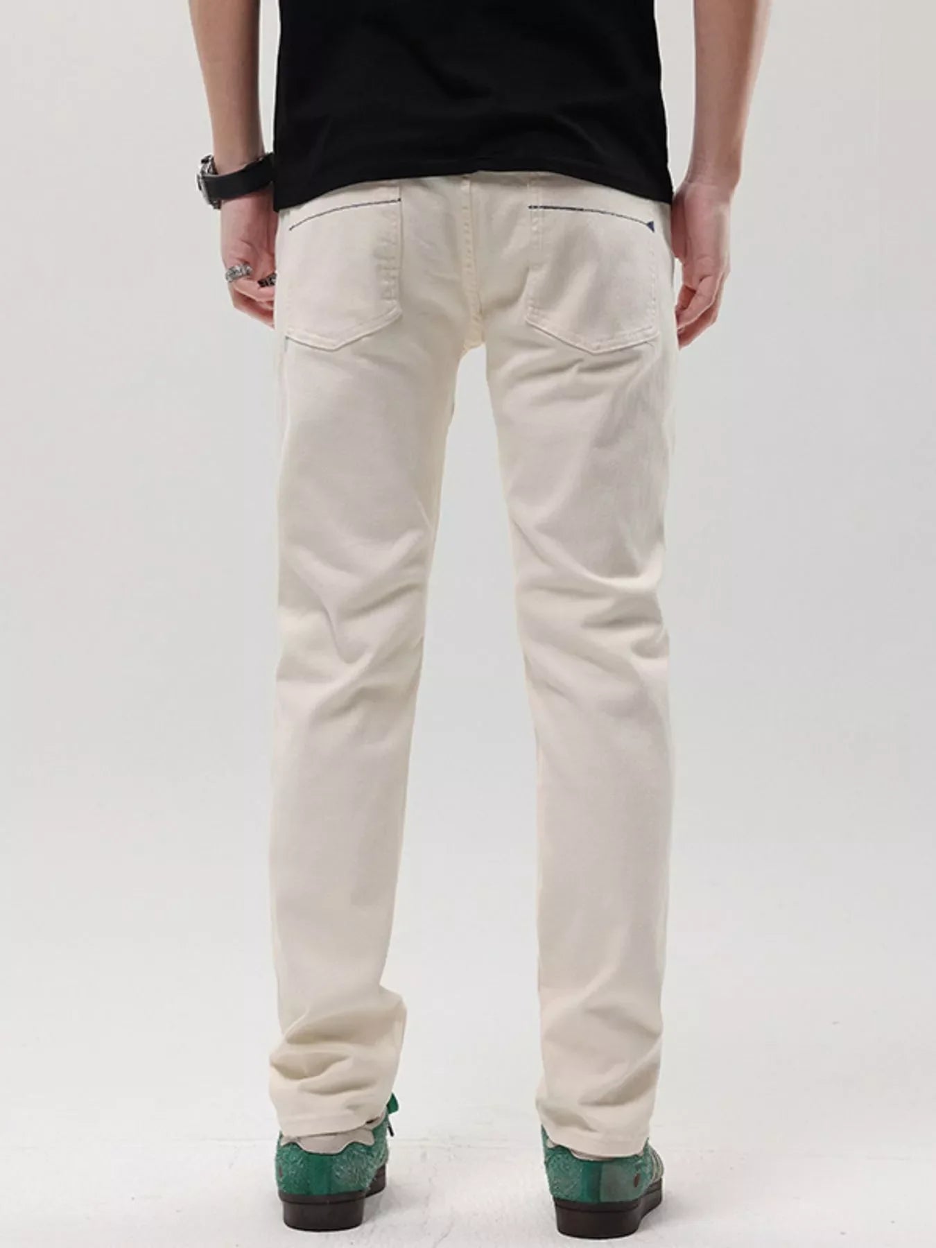 Men's Casual Slim-Fit Jeans