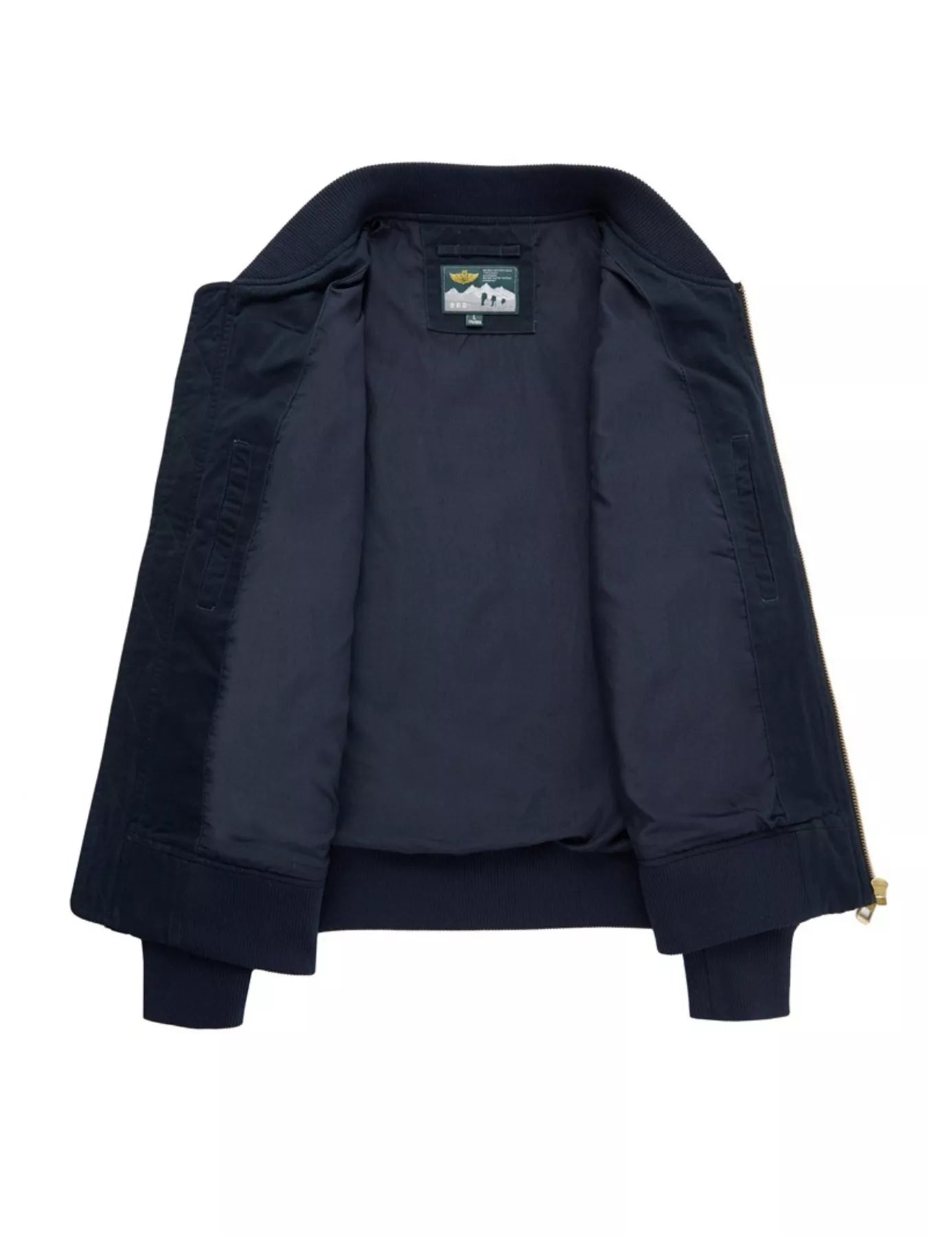 Men's Plus Size Zip Up Classic Bomber Jacket