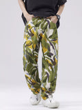 Men's Full Size Printed Loose Fit Pants Plus Size