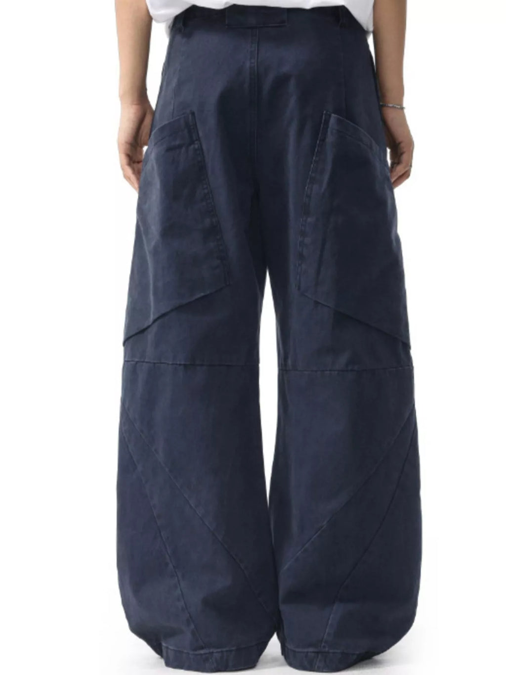 Men's Wide Leg Cargo Pants