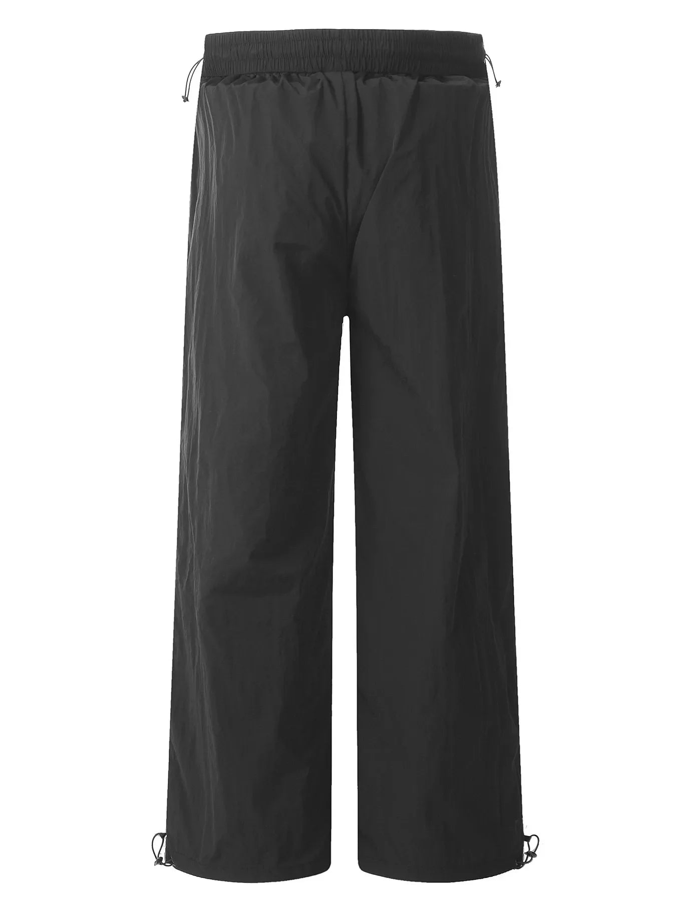 Men's Lightweight Wide-Leg Drawstring Pants