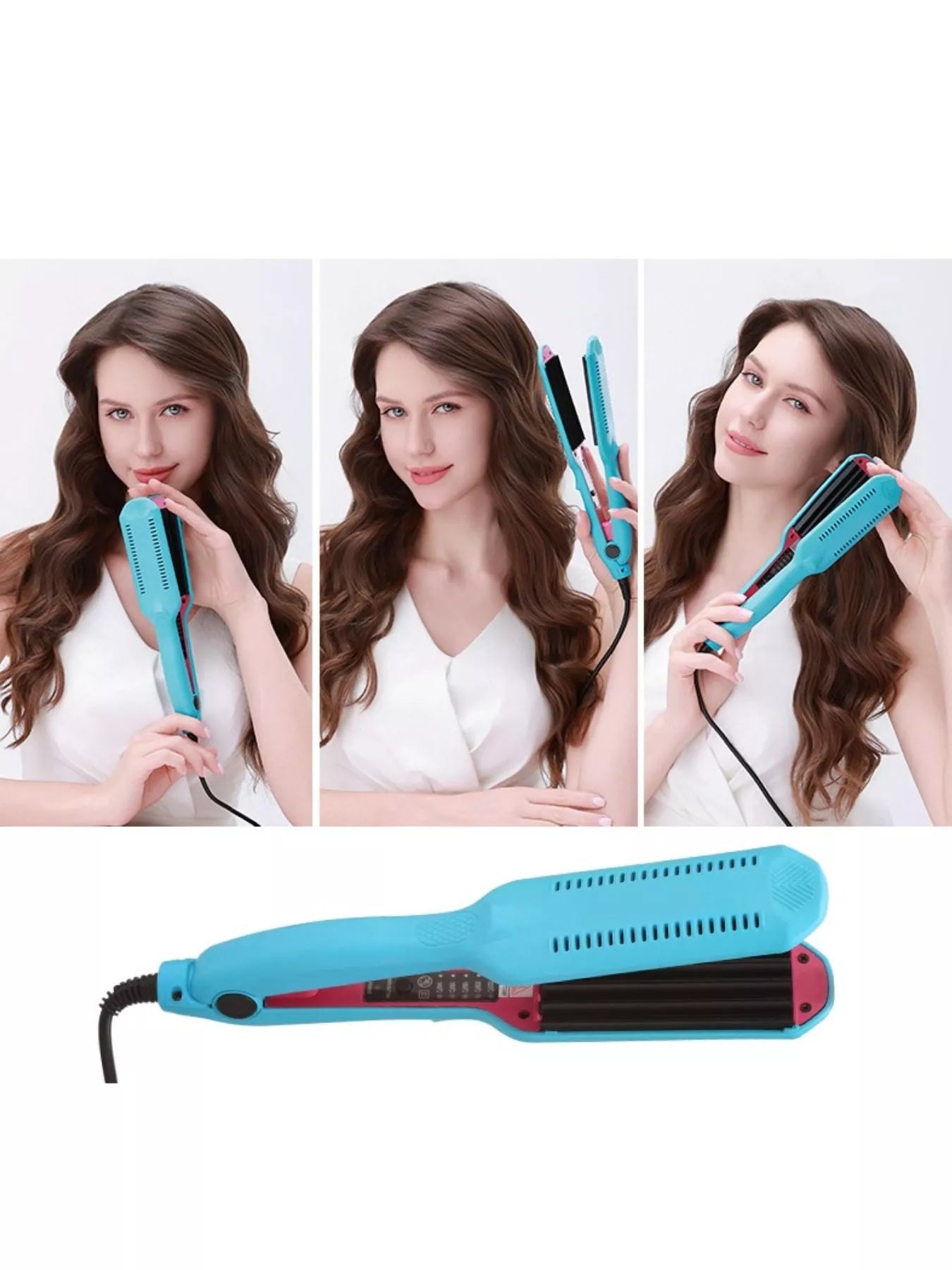 2-in-1 Curling & Straightening