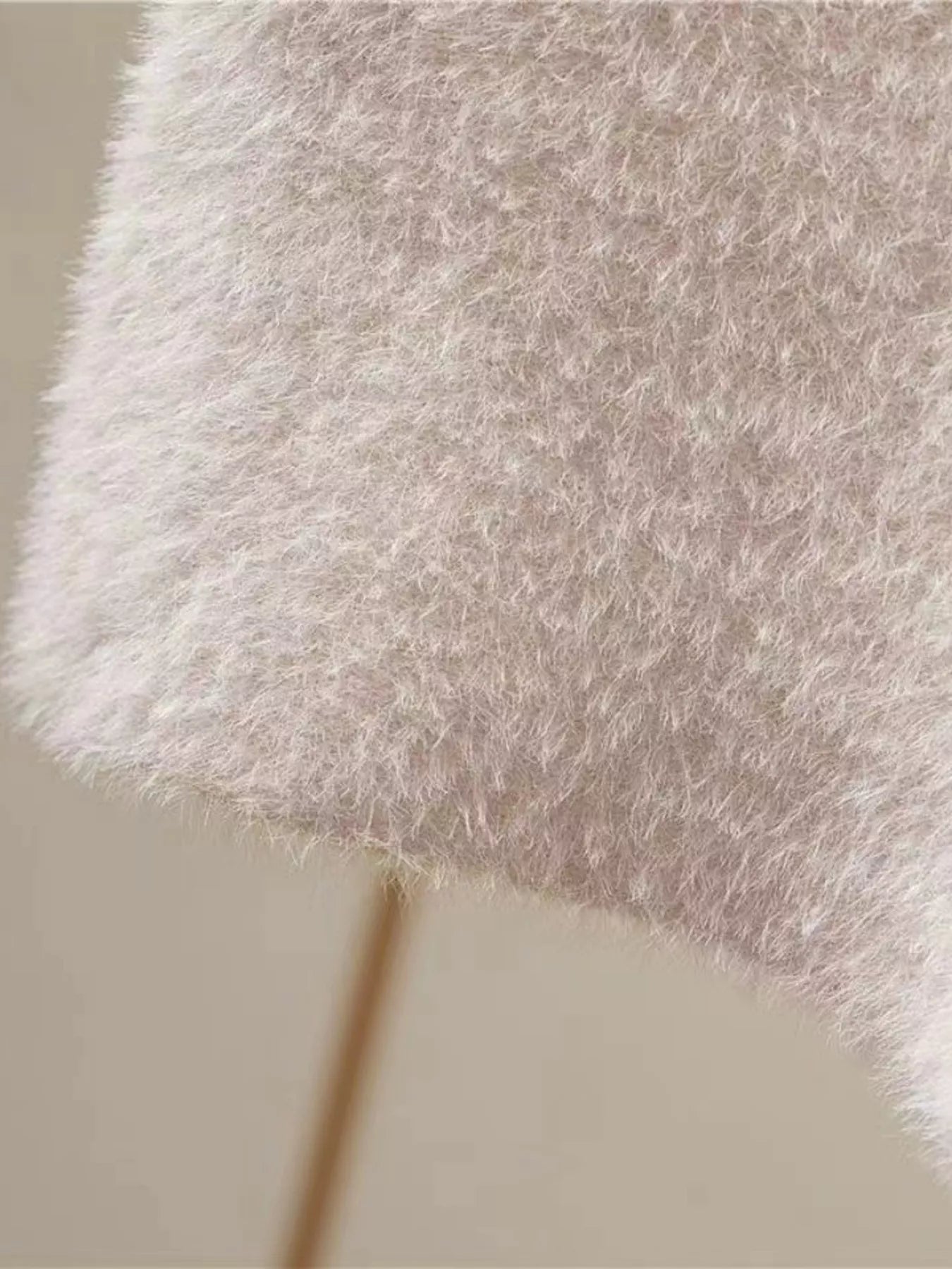 Plush Knit Mini Skirt