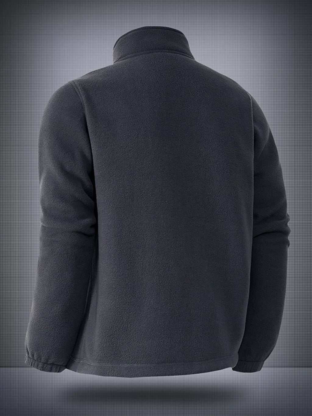 Men's Plus Size Warm Fleece Jacket with Zipper