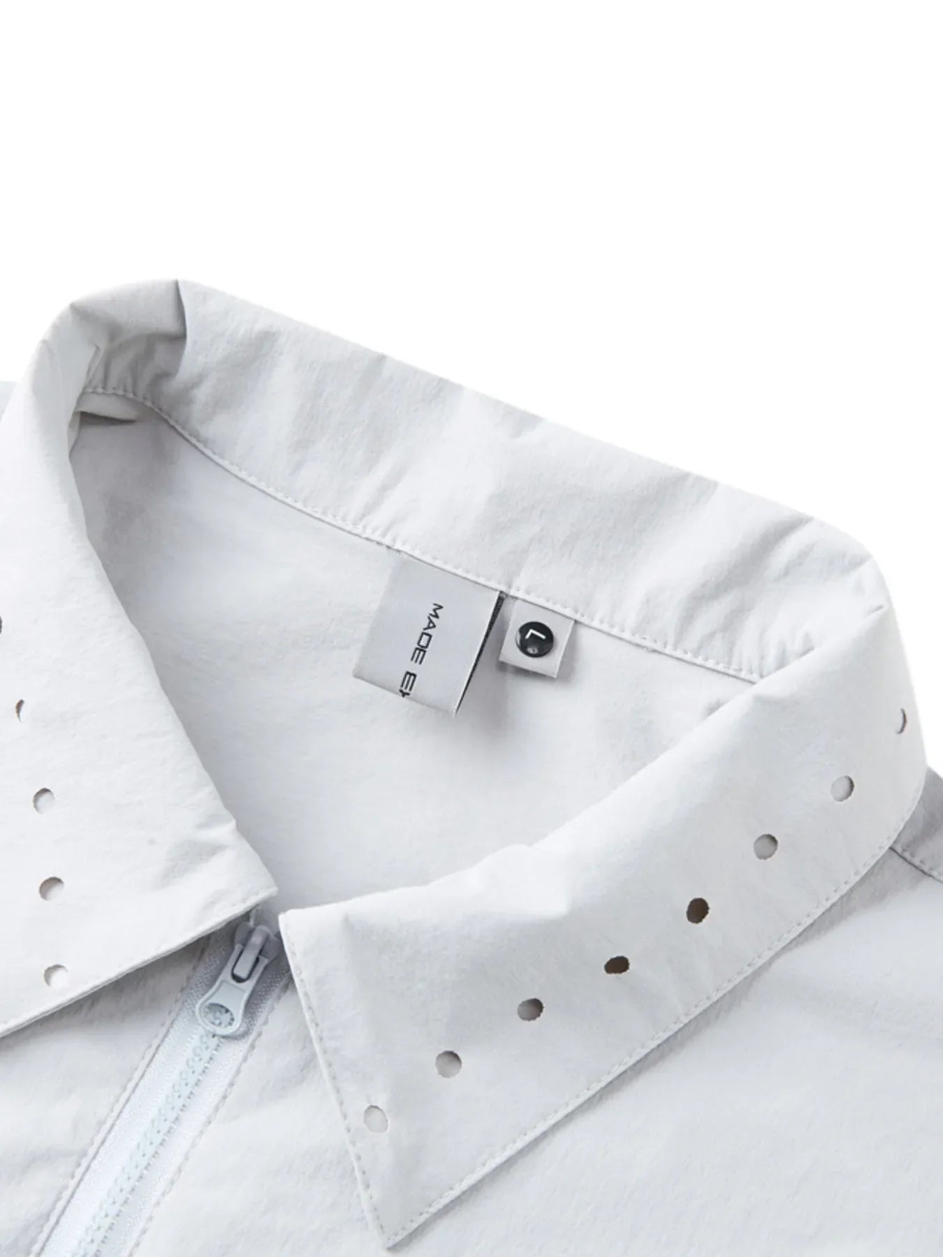 Men's Lightweight Zip-Up Short Sleeve Shirt