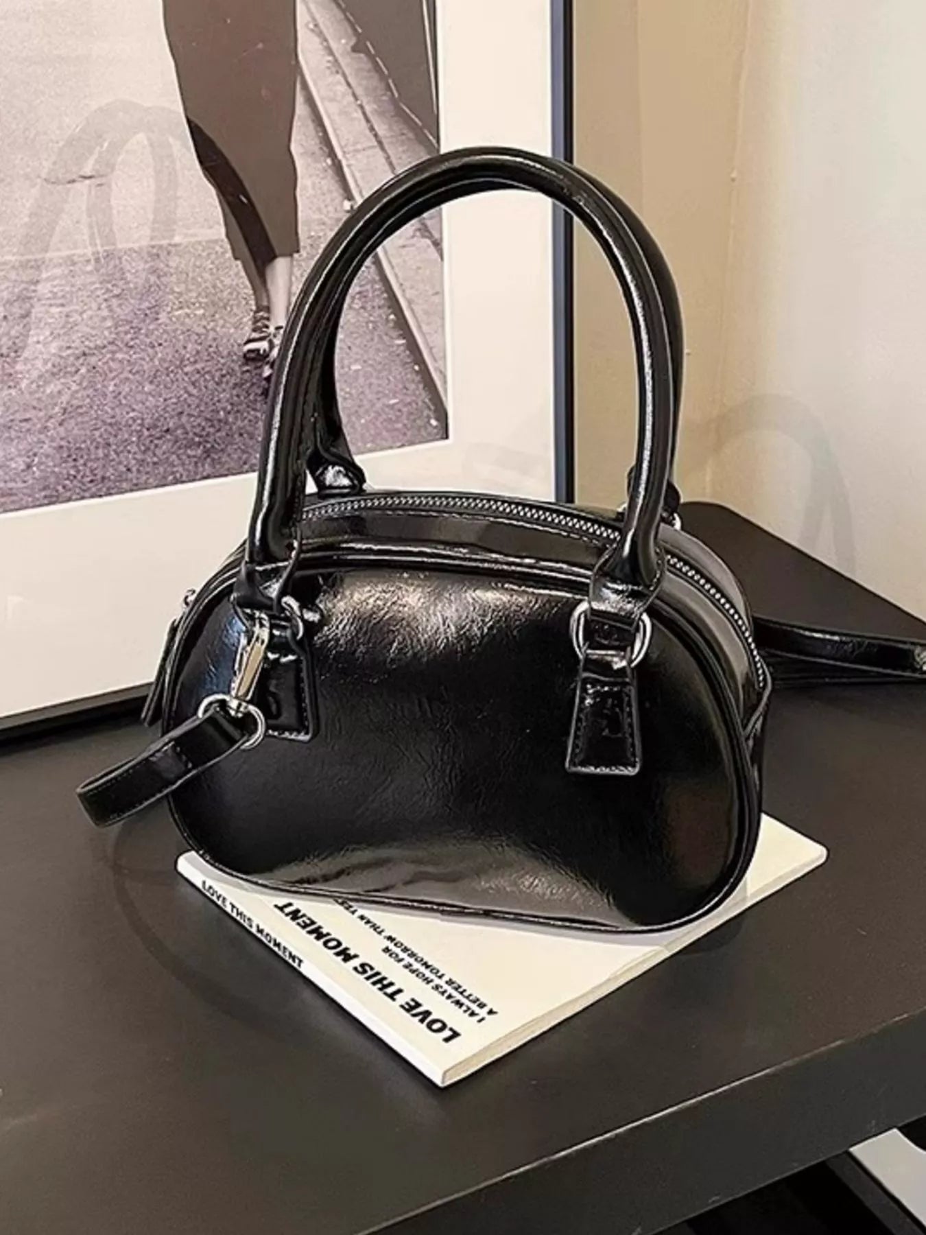 Top Handle Crossbody Bag