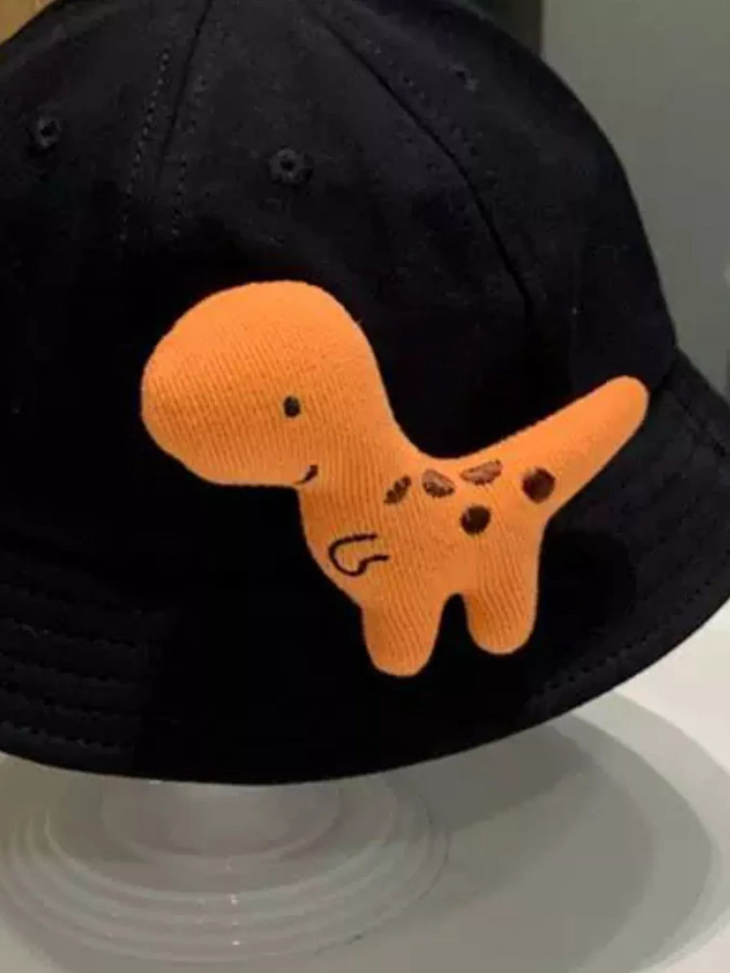 Children's Dinosaur & Sprout Decor Bucket Hat