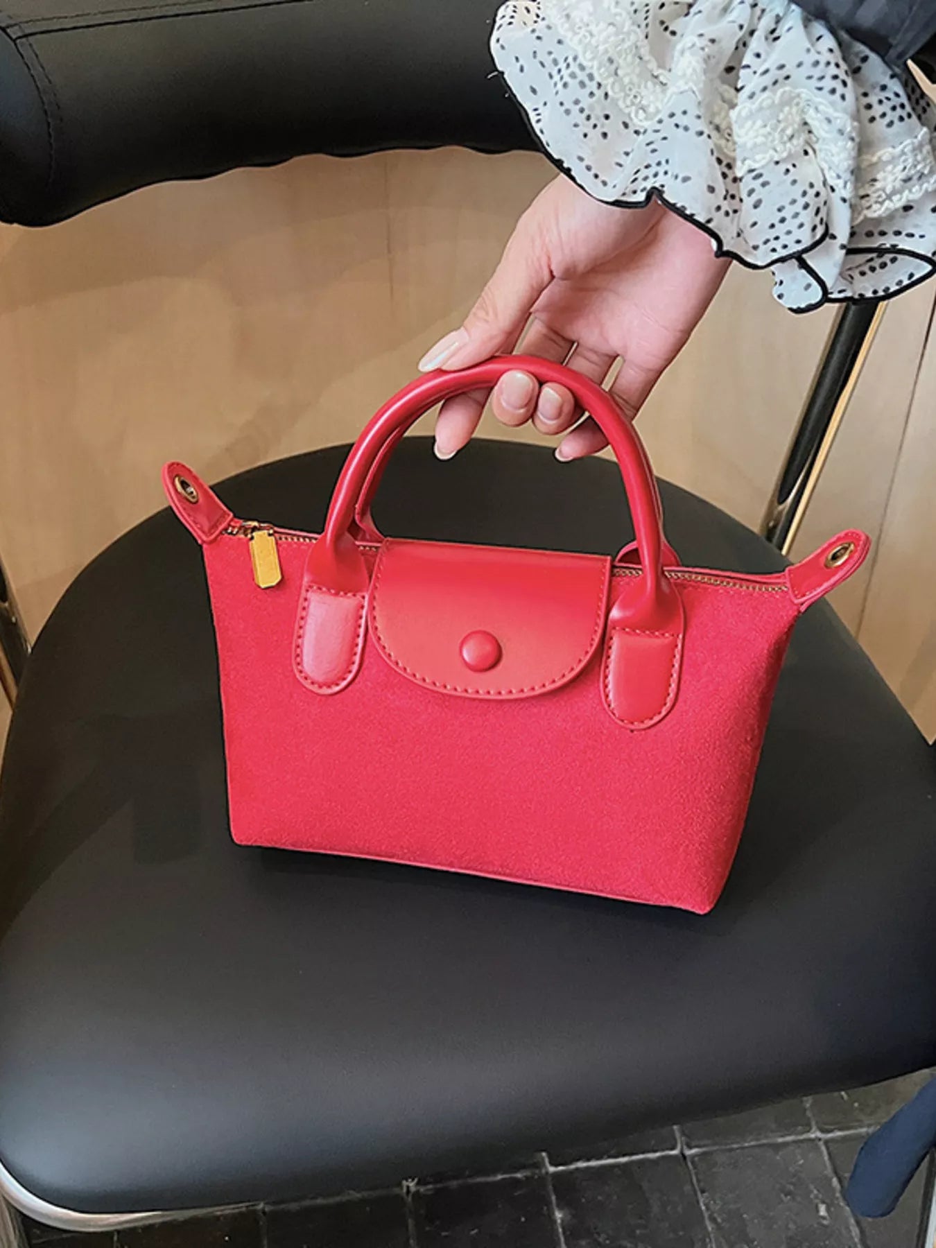 Top Handle Crossbody Bag