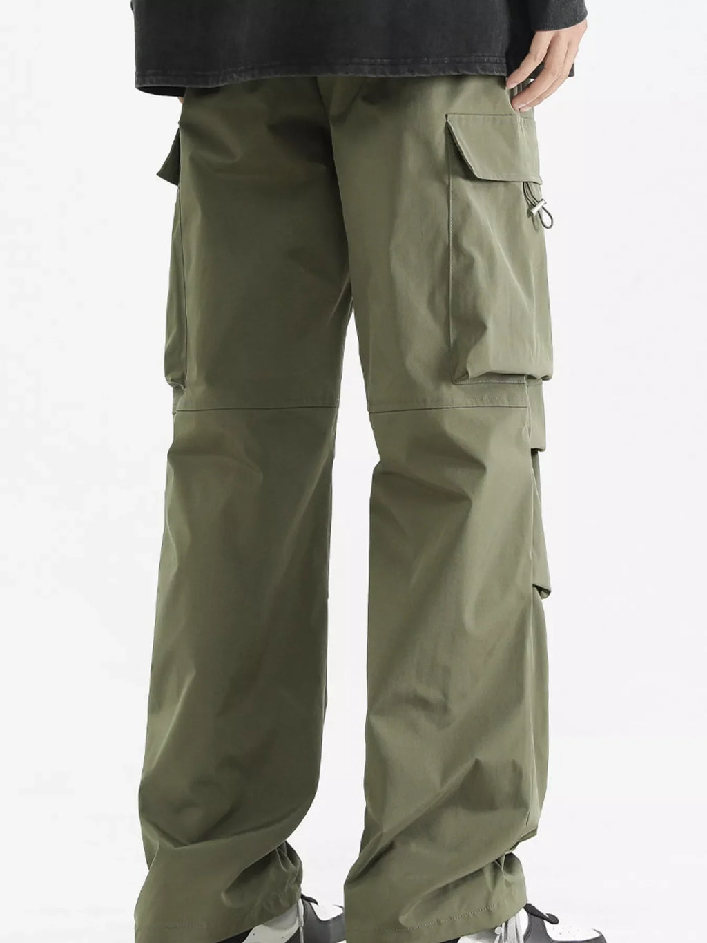 Men's Plus Size Multi-Pocket Cargo Waterproof Pants