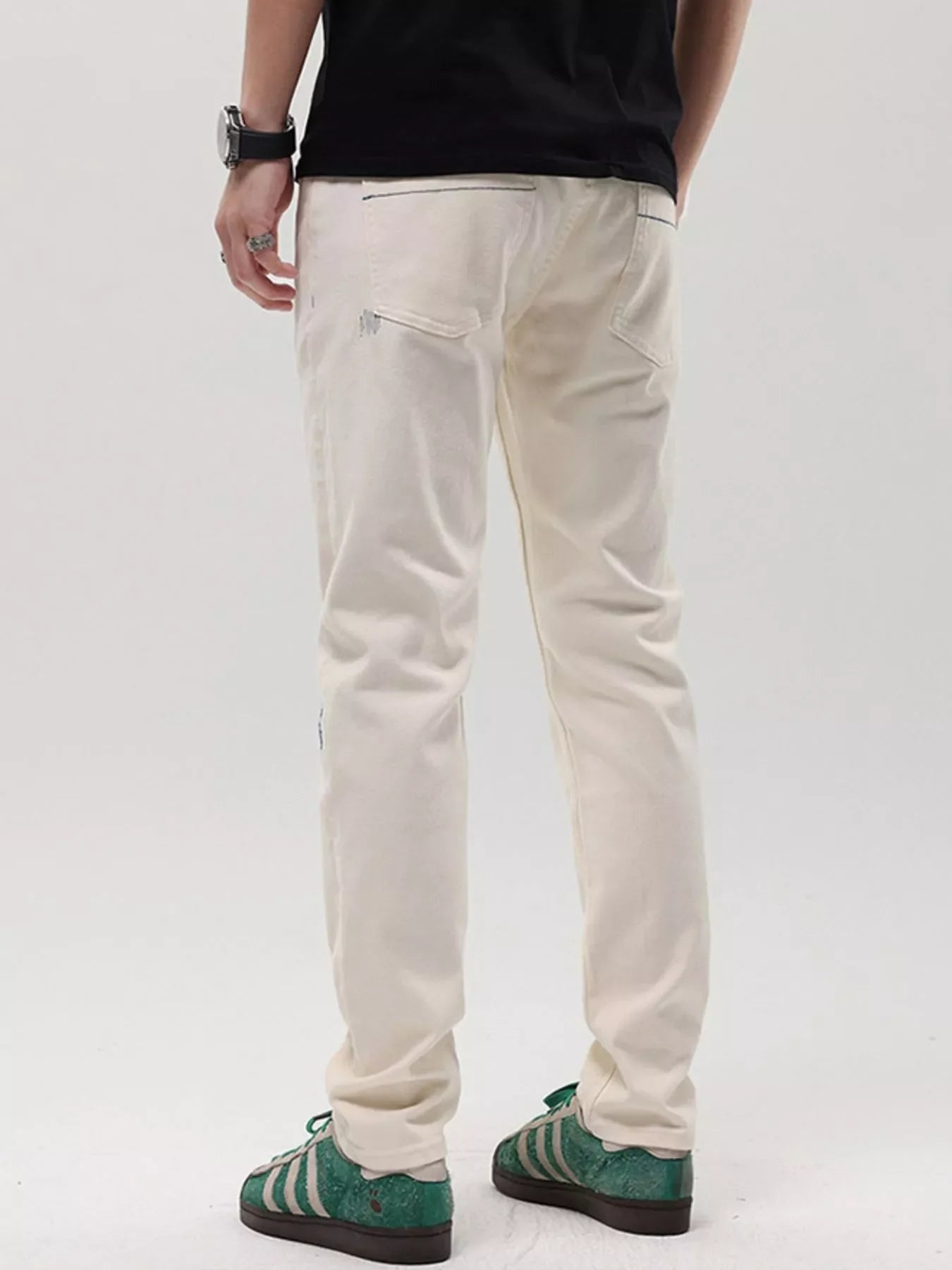 Men's Casual Slim-Fit Jeans