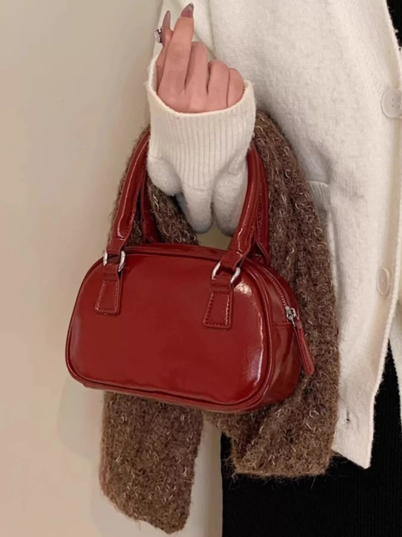 Top Handle Crossbody Bag