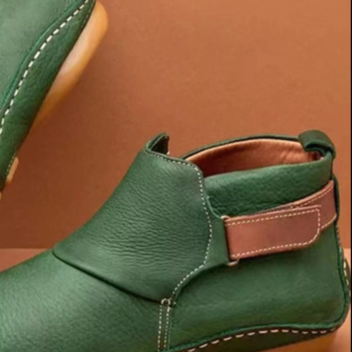 PU Leather Ankle Boots