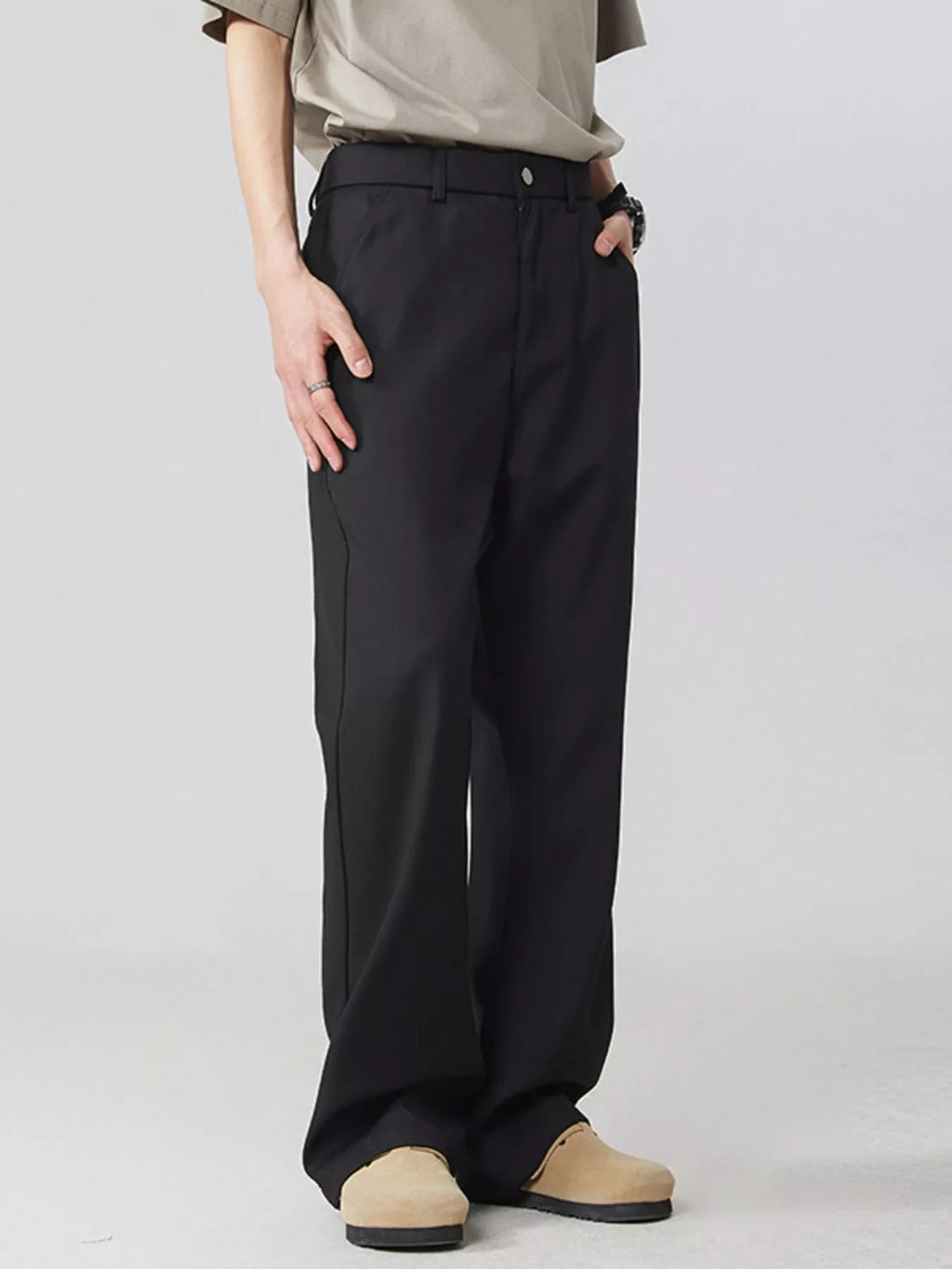 Men's Full Size Relaxed Fit Pants Plus Size