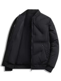 Men's Plus Size Zip Up Bomber Jacket