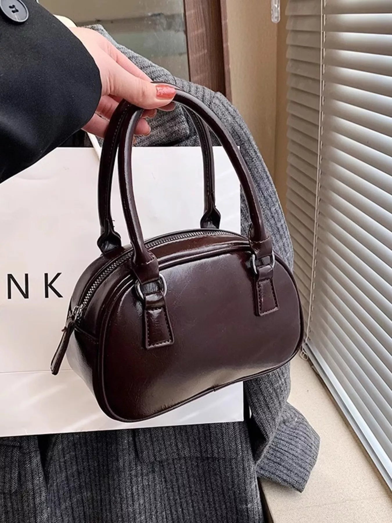 Top Handle Crossbody Bag