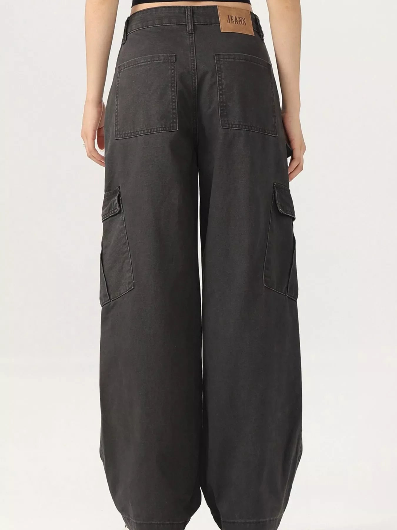 Men's Wide Leg Cargo Pants