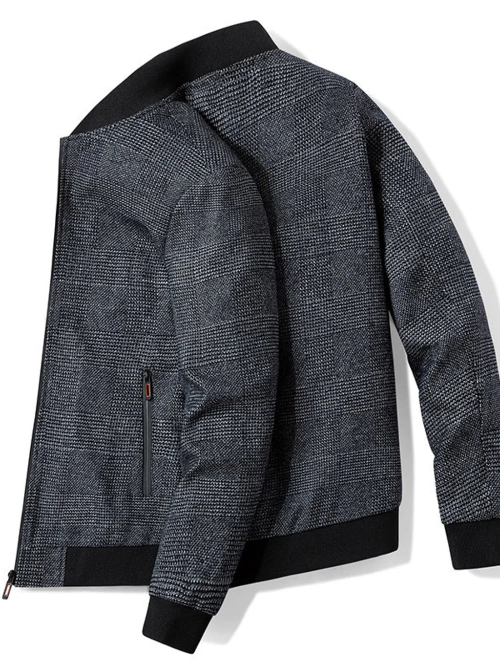 Men's Plus Size Casual Button Up Jacket