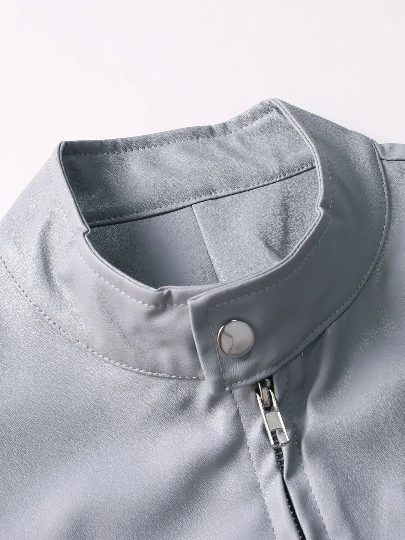 Men's Full Size Zip Up Long Sleeve Jacket Plus Size