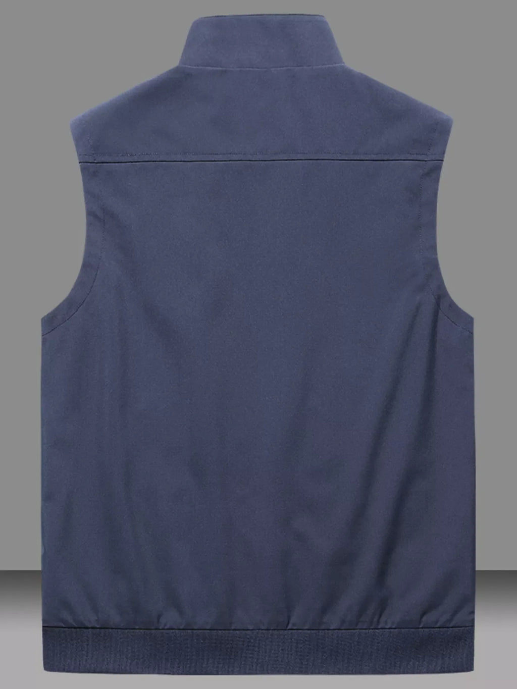 Men's Plus Size Zip Up Vest Coat