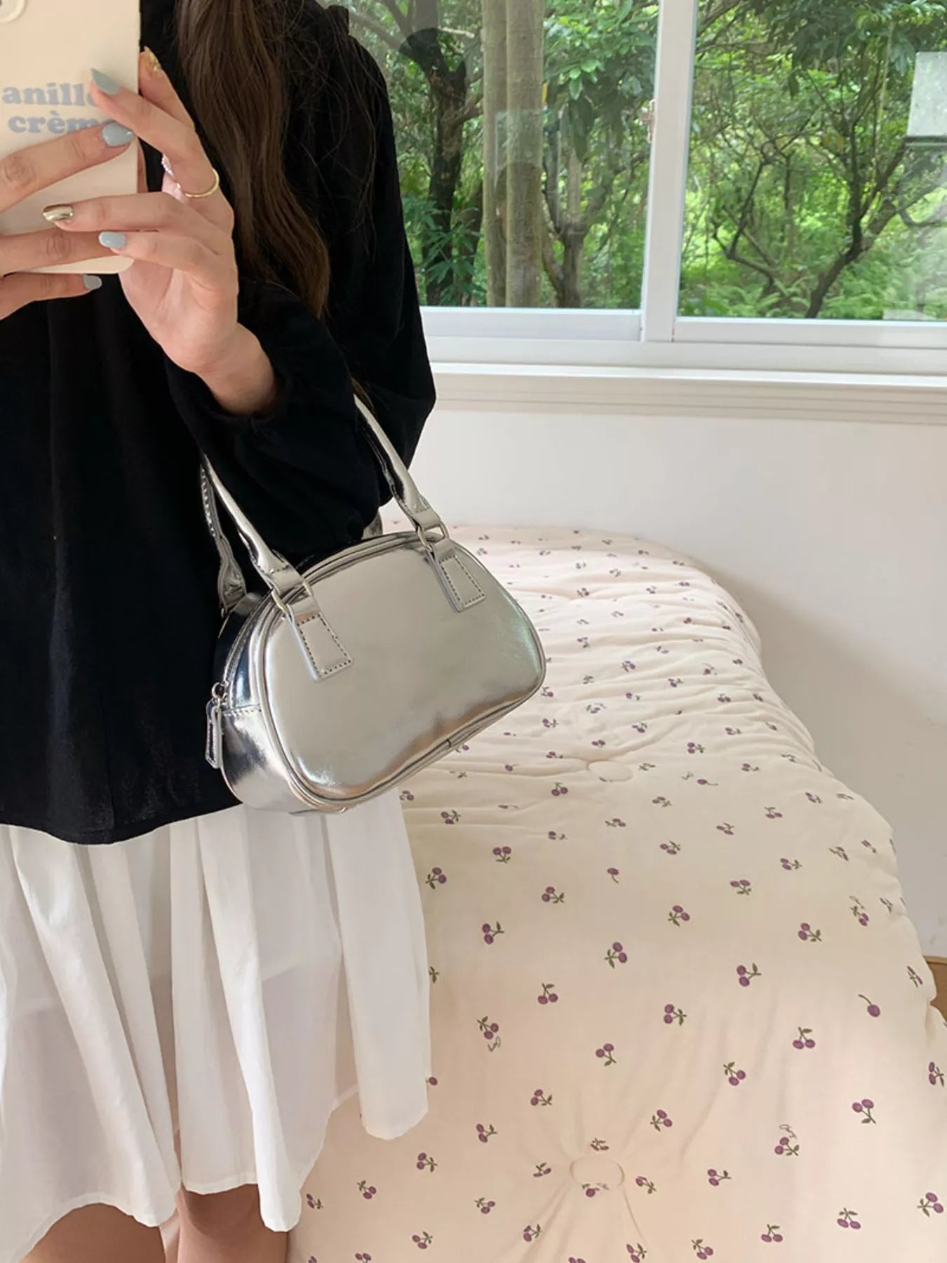 Top Handle Crossbody Bag