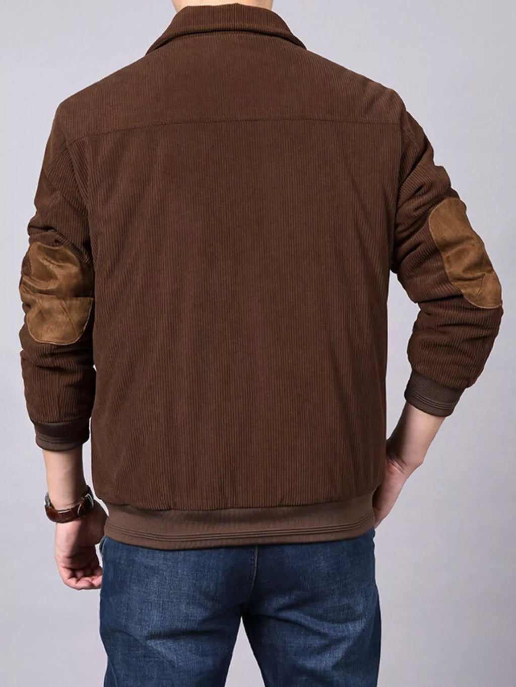 Men's Plus Size Lightweight Zip Up Outdoor Jacket